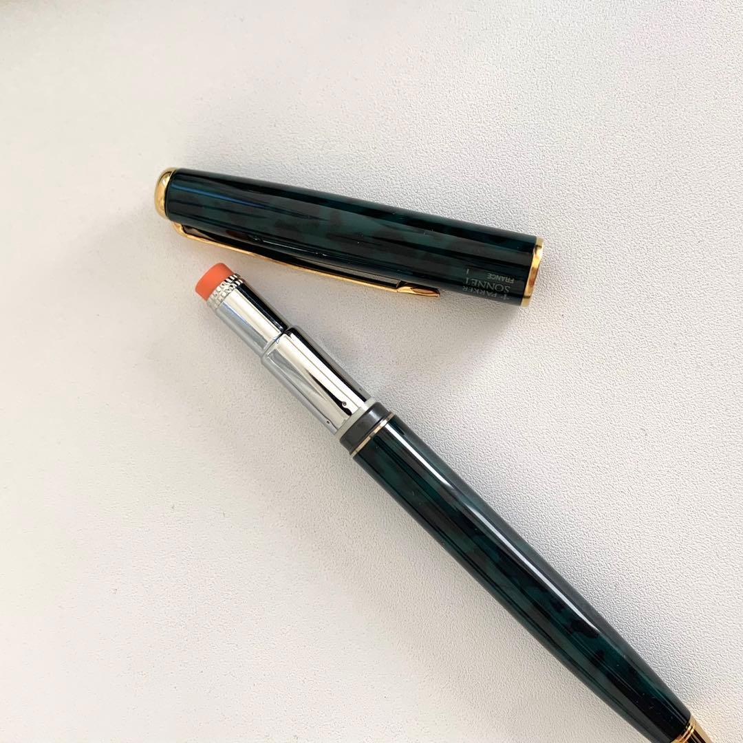 廃番 ヴィンテージ PARKER SONNET シャーペン ボールペン マーブル