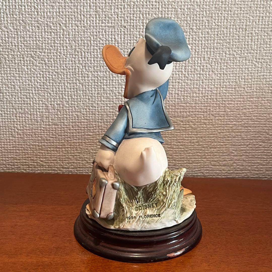 ジョゼッペアルマーニ　ドナルドダック　ディズニー　陶器　人形　置物　オブジェ