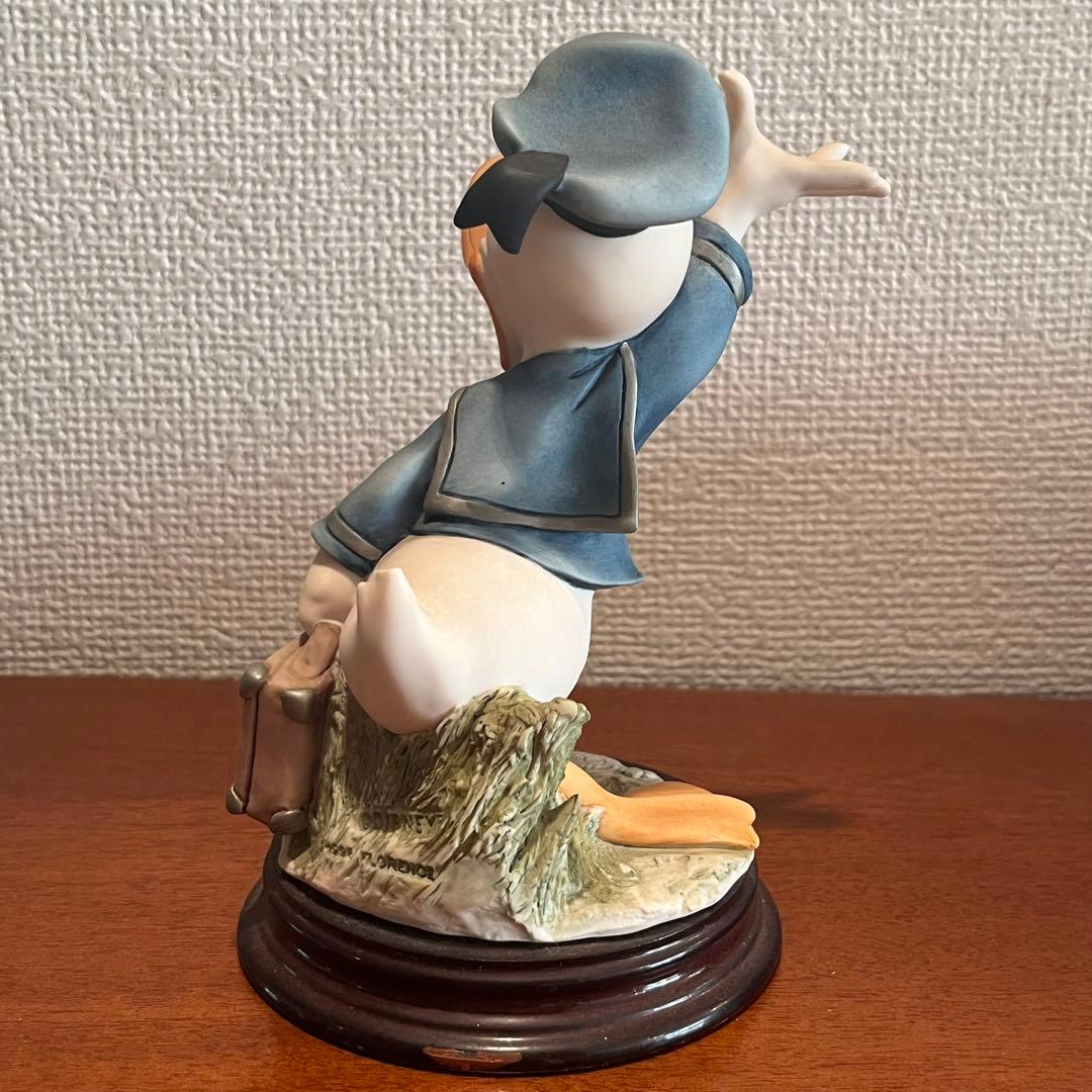 ジョゼッペアルマーニ　ドナルドダック　ディズニー　陶器　人形　置物　オブジェ