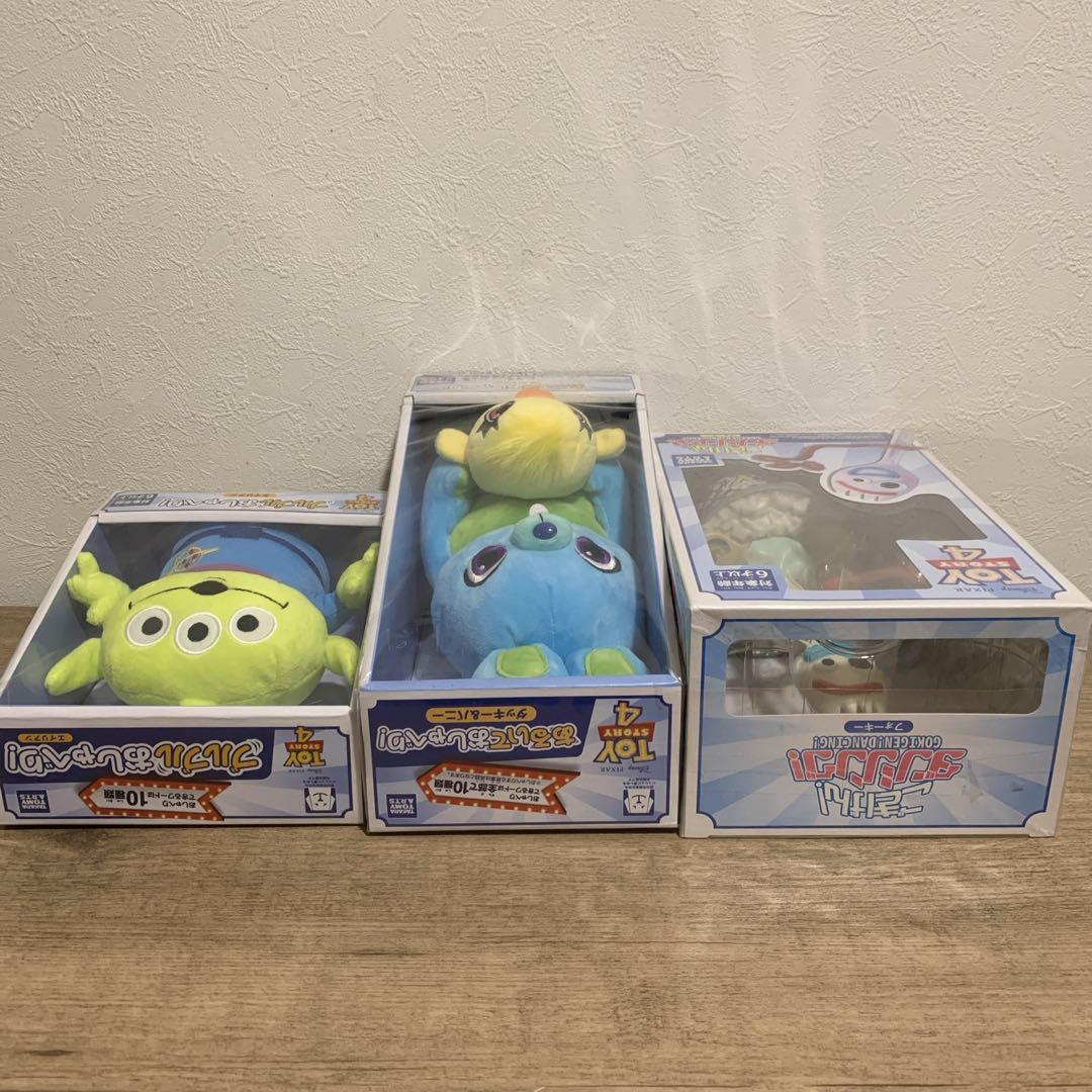 【新品未開封】 トイ・ストーリー　可動式ぬいぐるみ・人形　3点まとめ売り