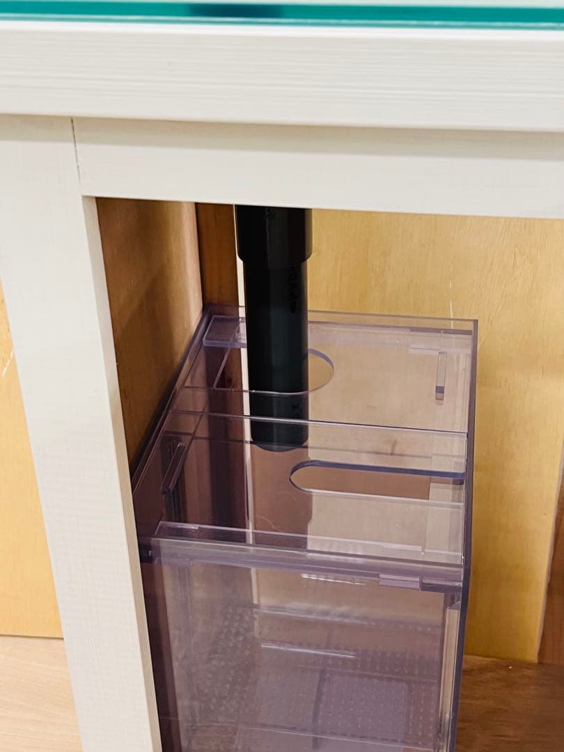 一台限定　300ｘ300ｘ400オーバーフロー水槽セット　フランジ加工　未使用品