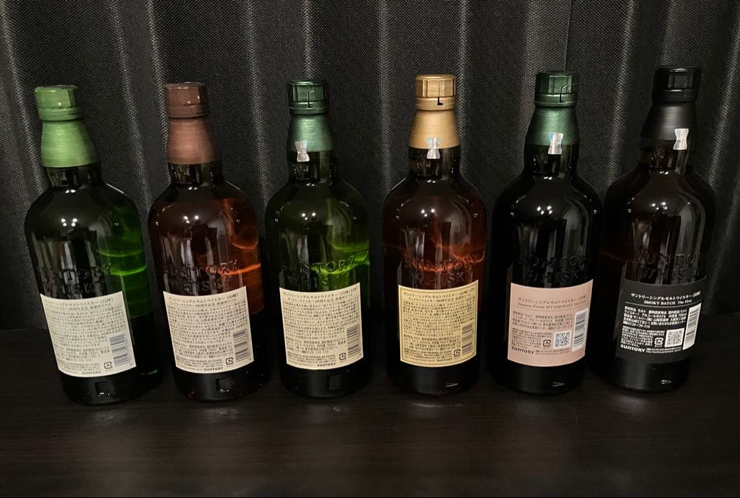 サントリー　山崎　白州　12年　100周年　6本