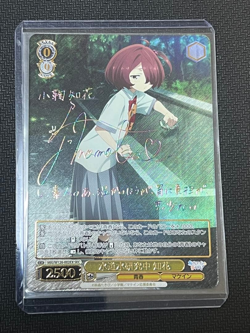 ヴァイス SEC 水道水研究中　知花　負けイン