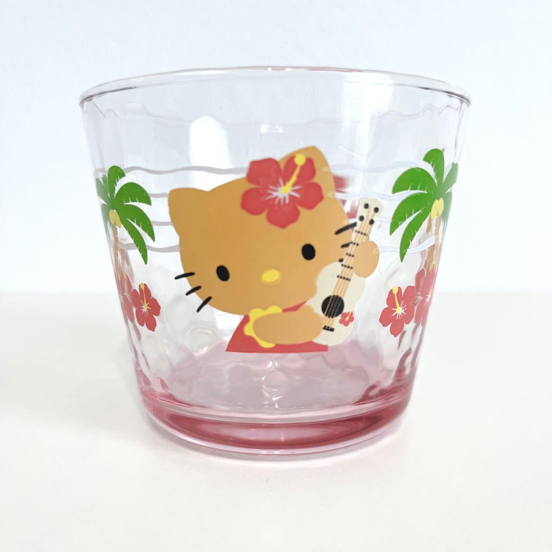 未使用 Sanrio サンリオ 日焼け キティ ダニエル ペアグラス 2002年