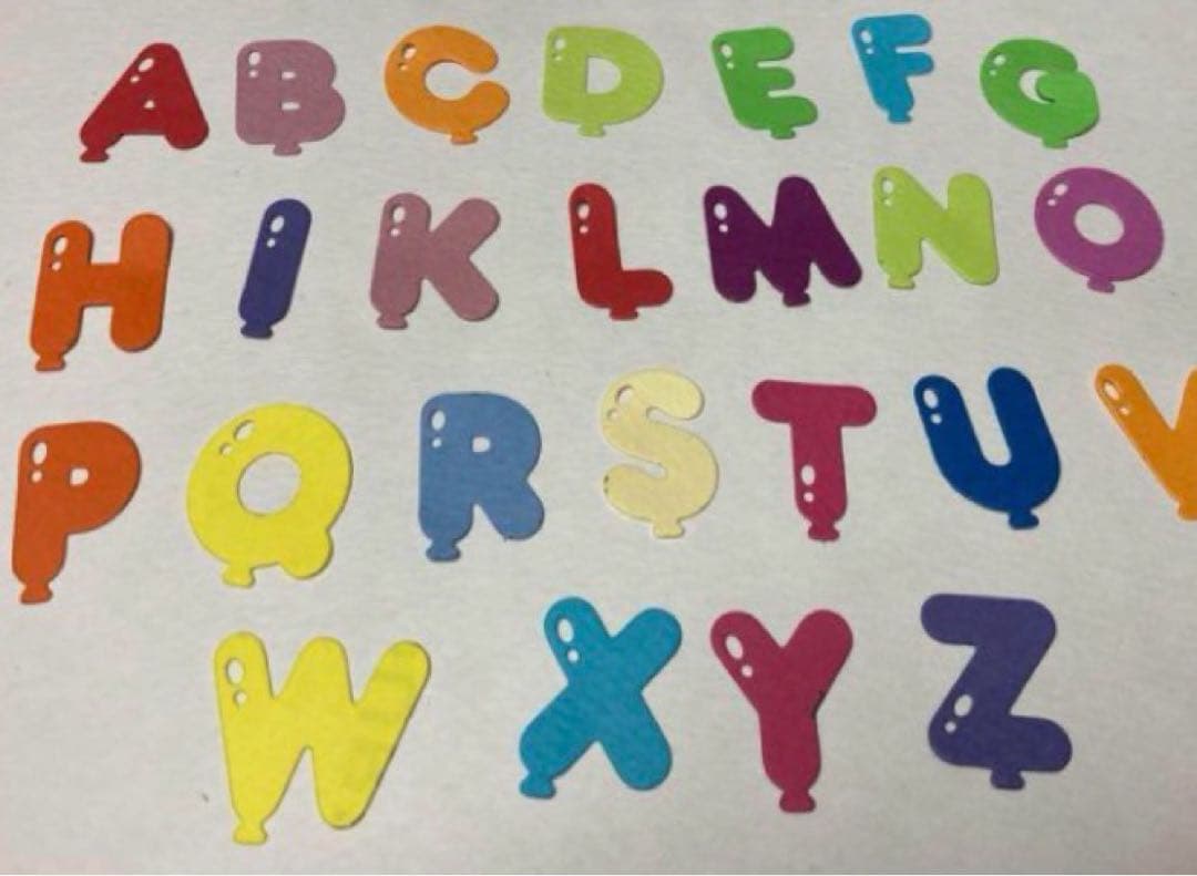 アルバム飾り　アルファベット　オーダー受付中（＾◇＾）