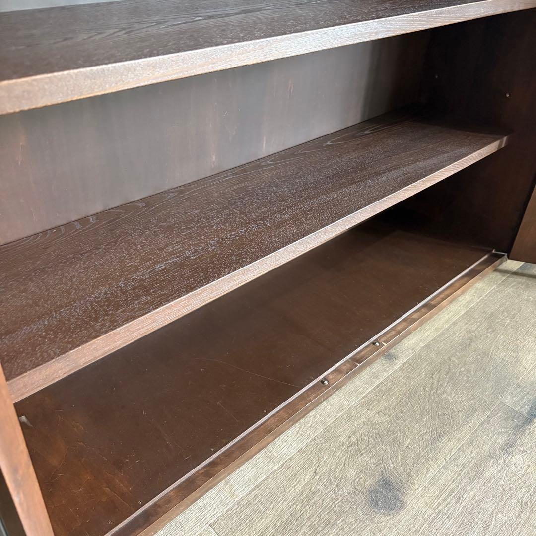 レトロモダン　サイドボード　キャビネット　ブックラック　本棚