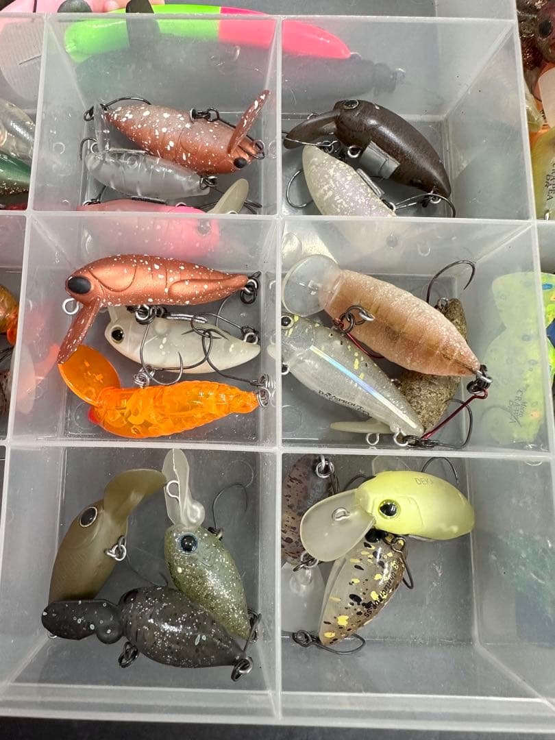 【⭐️引退❣️まとめ売り⭐️】①トラウト用ルアー　大量60個　お値打ち‼️