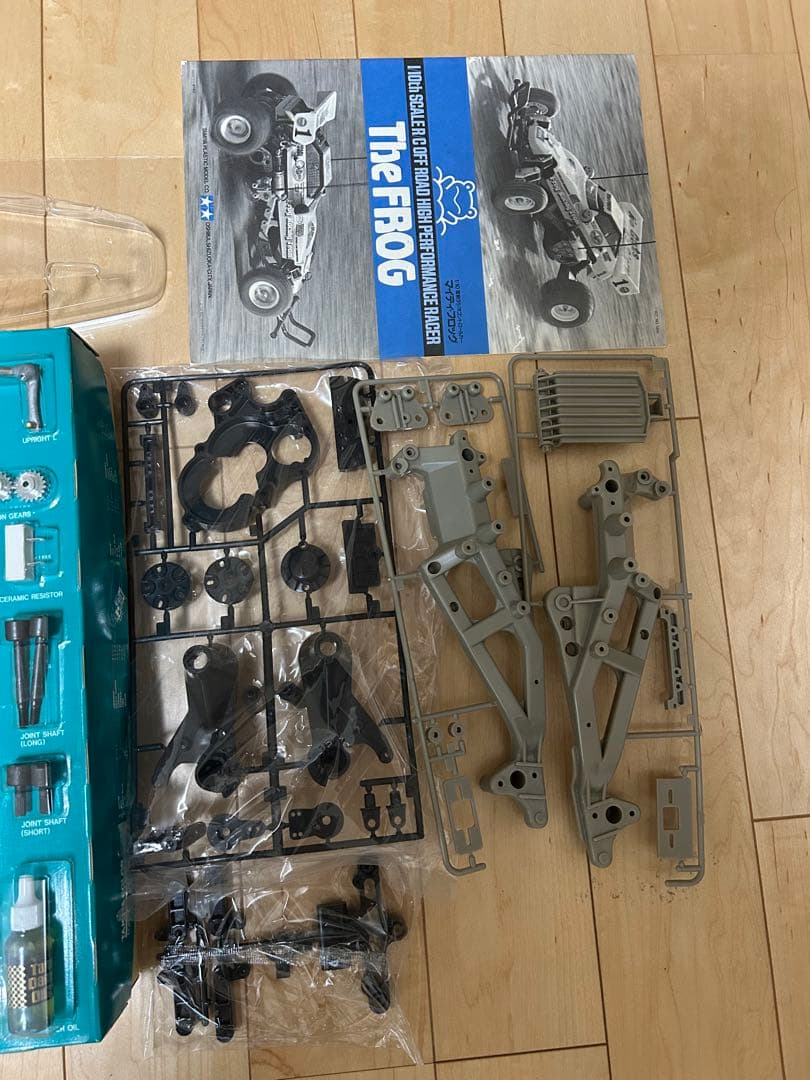 タミヤ　1/10 ラジコンキット　マイティフロッグ　1983年当時物