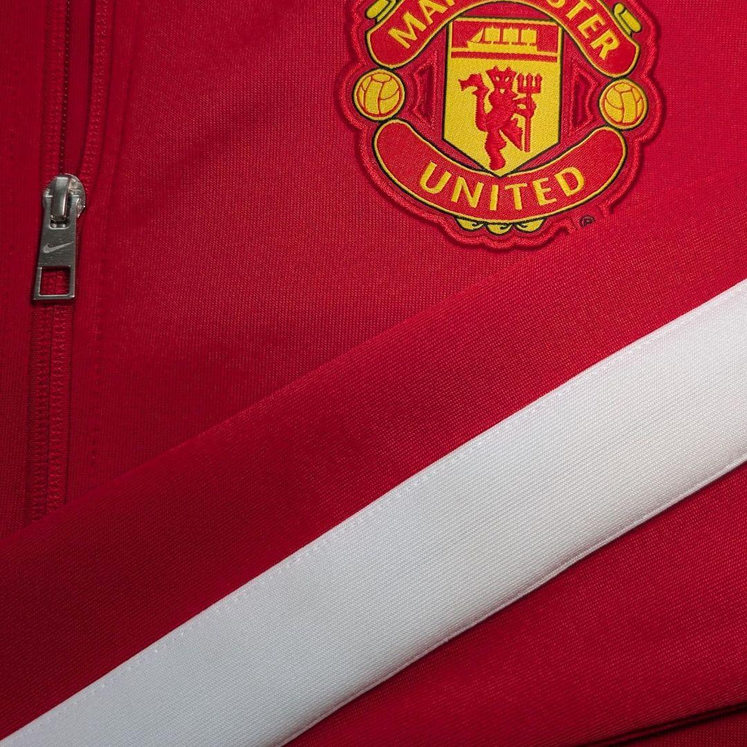 古着　Nike　トラックジャケット　マンチェスター・ユナイテッド　メンズ　2XL