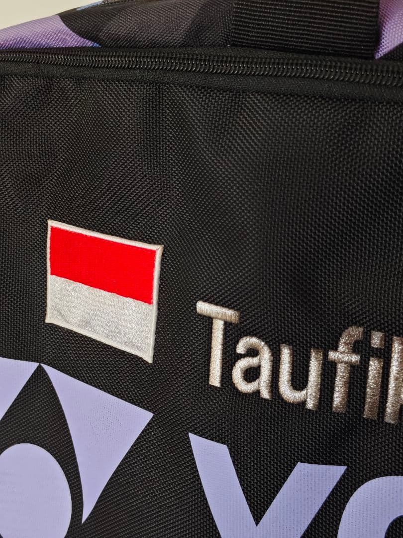 YONEX Taufik選手限定特注トーナメントバッグ 代表支給品トナミ NTT