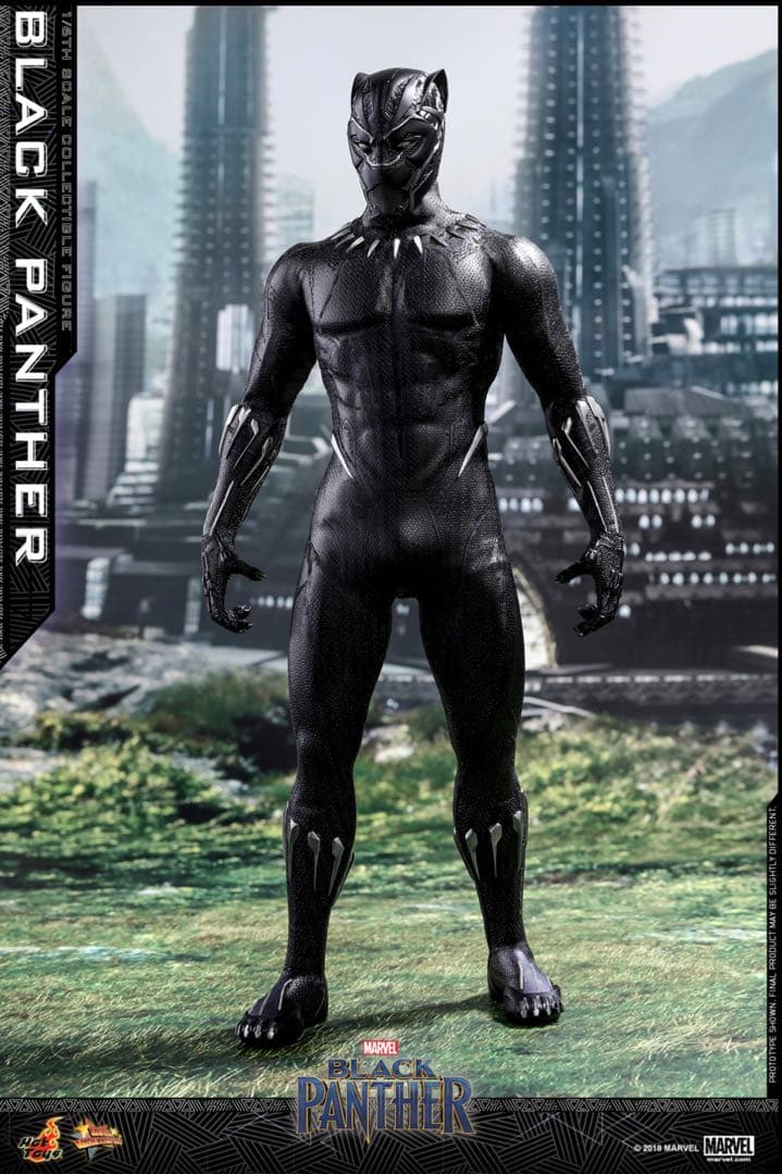 ホットトイズ 1/6 ムービー マスターピース ブラックパンサー MMS470