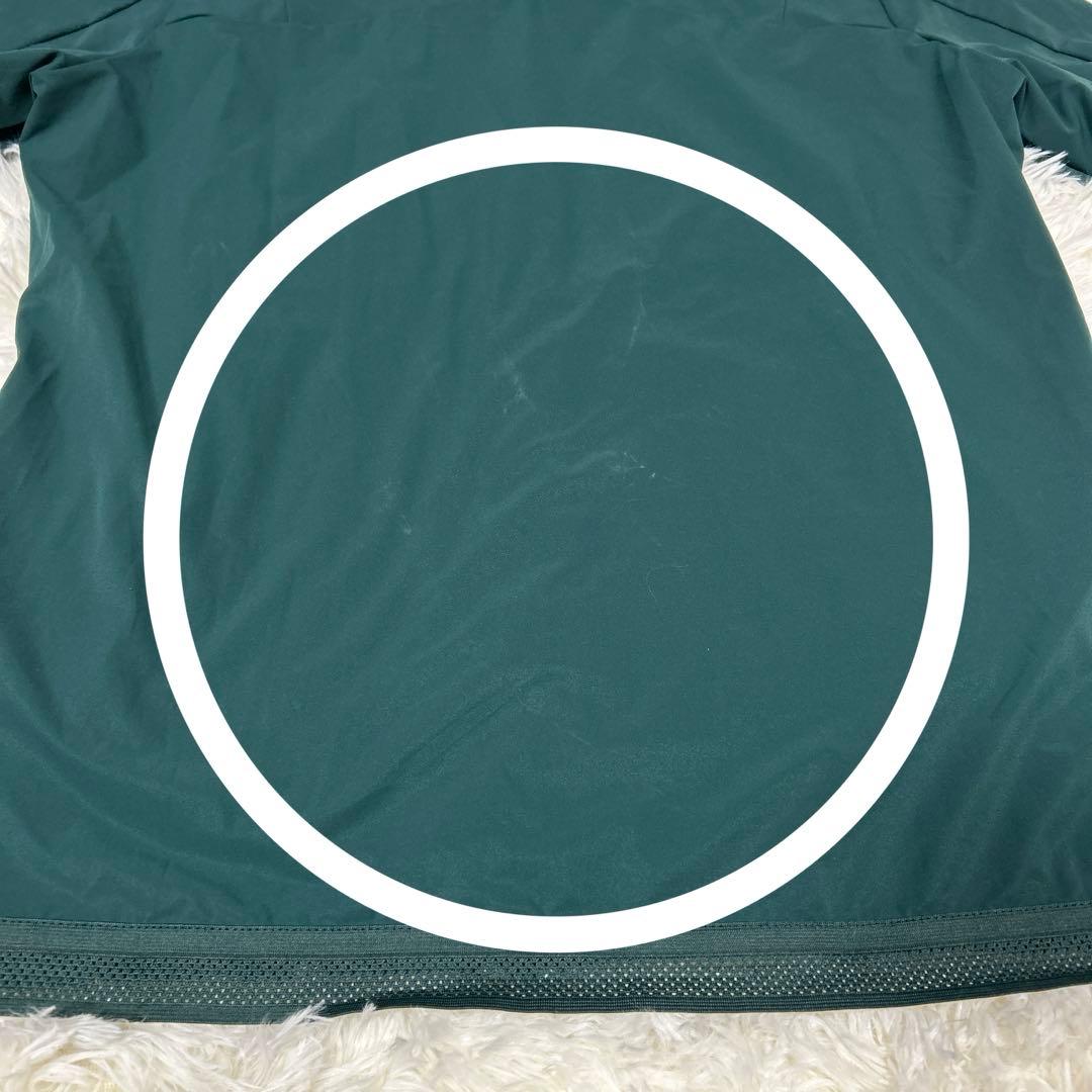 KJUS チュース　ジップアップジャケット　ダークグリーン　フード収納付き　M