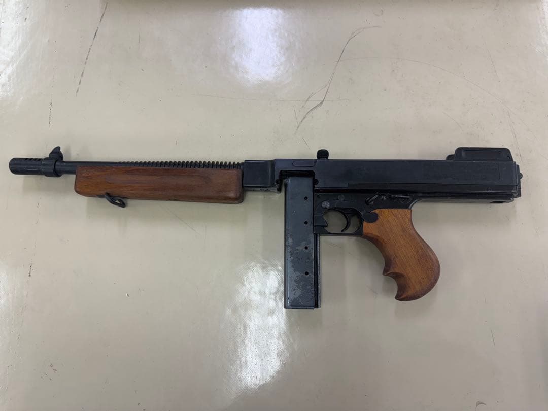 MGC トンプソンM1921 モデルガン 木製グリップ 箱説付き