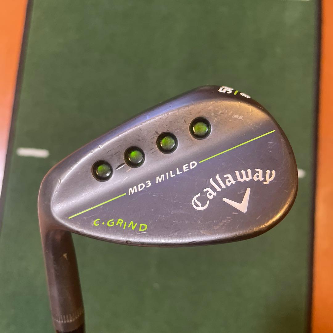 キャロウェイ　MD3 MILLED ウェッジ　58度 レフティ（左）