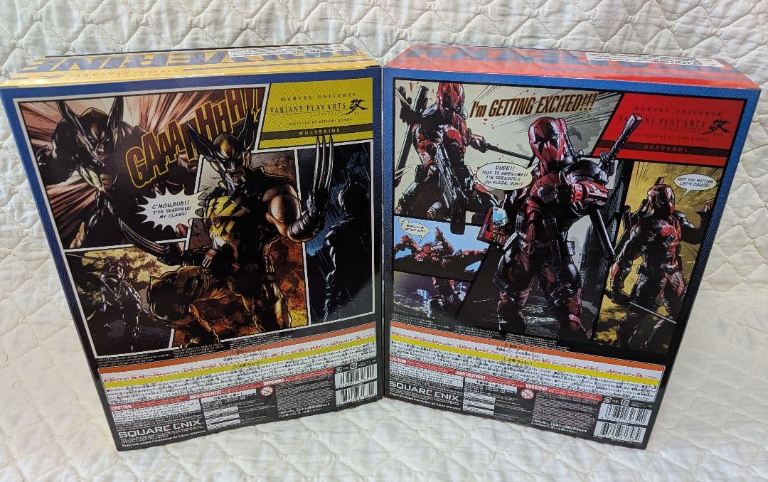 VARIANT PLAY ARTS改 デッドプール ウルヴァリン　2体セット
