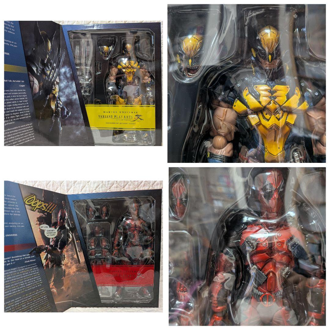 VARIANT PLAY ARTS改 デッドプール ウルヴァリン　2体セット