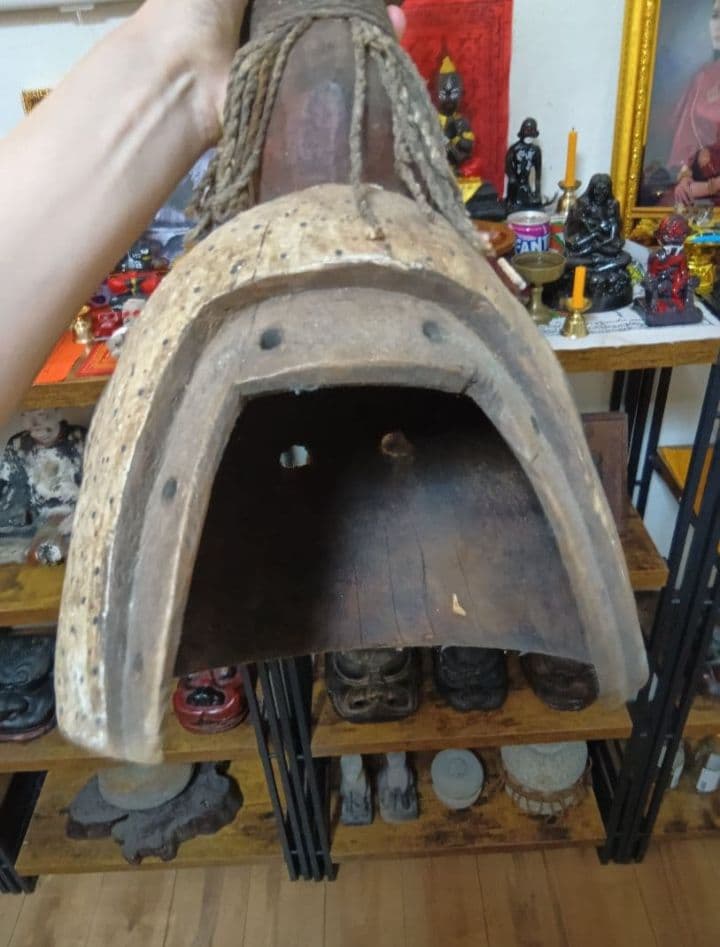 アフリカ 仮面 クルンバ族 プリミティブアート 儀式 祭礼