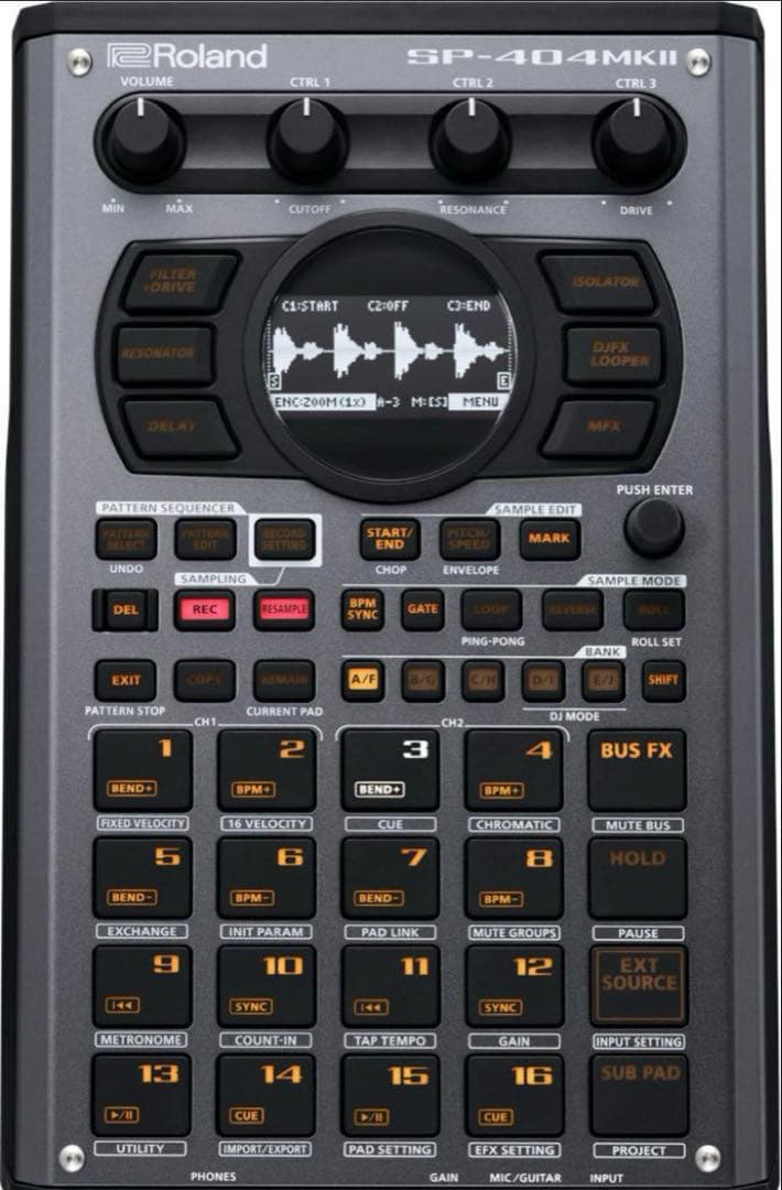 Roland SP-404 mkII サンプラー&エフェクター