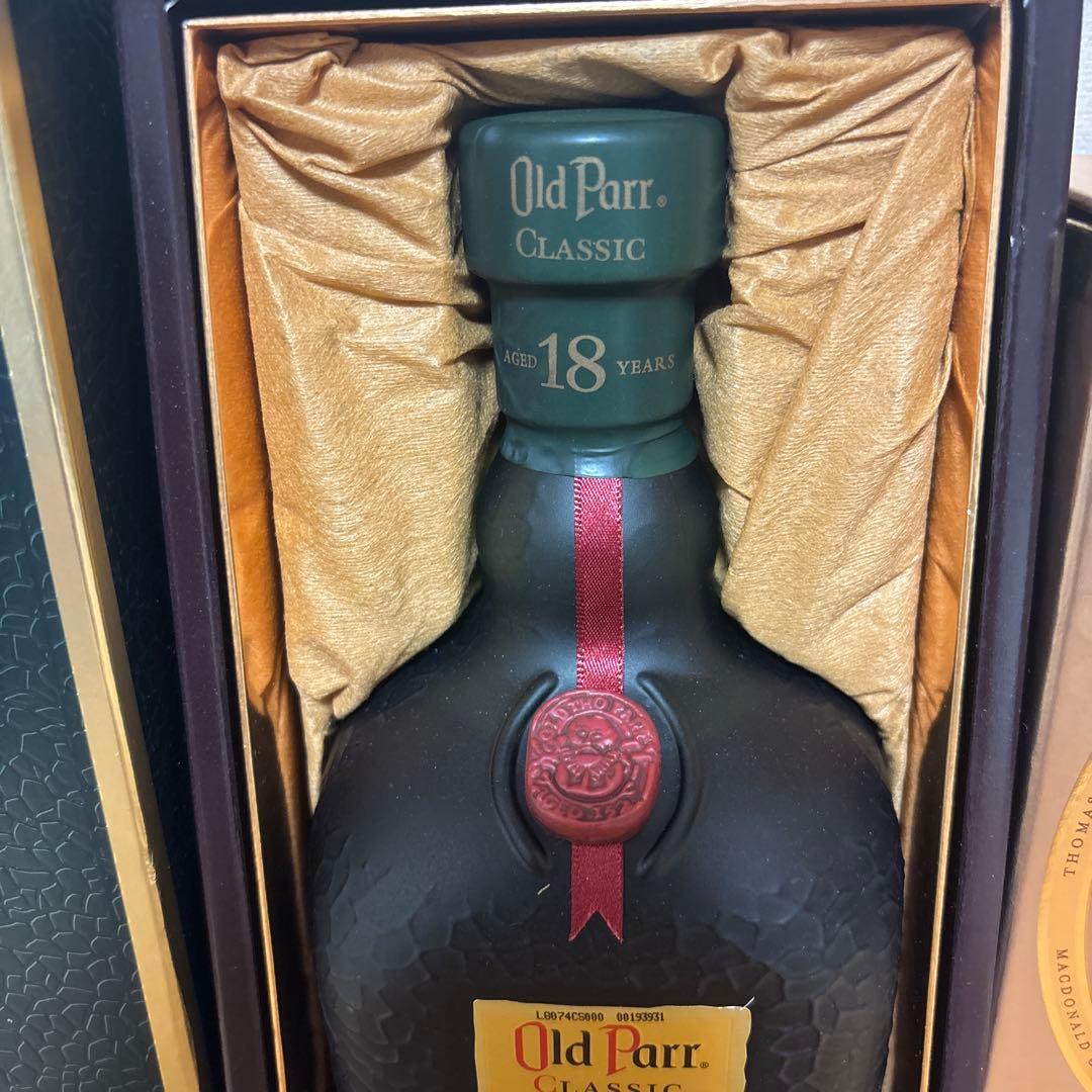 Old Parr 18年 & 12年 3本飲み比べセット　750ml
