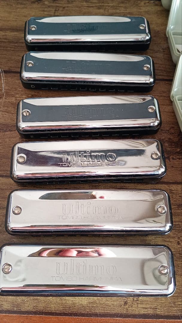 トンボ　ハーモニカ【ultimo】ウルティモ　６個セット　単音10穴
