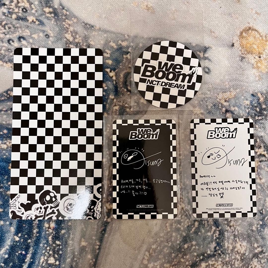 NCTDREAM JISUNG WEBOOM CD トレカ 韓国公式グッズ