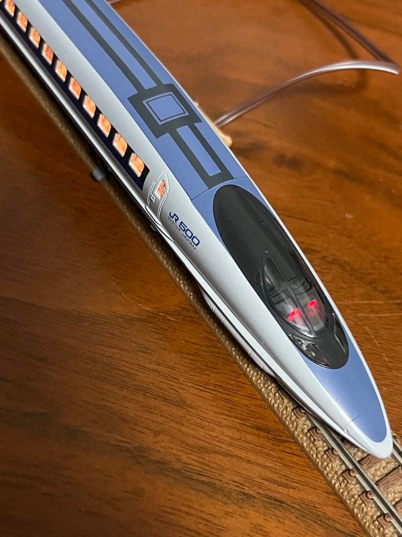 JR500系新幹線　kato 7両　内6両ライト室内灯点灯確認済