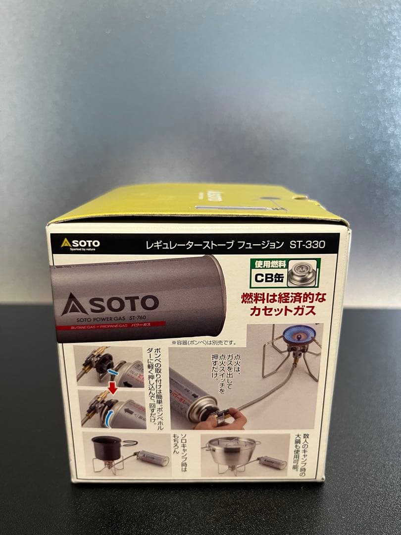 【新品未使用】ソト SOTO レギュレーターストーブ FUSION ST-330