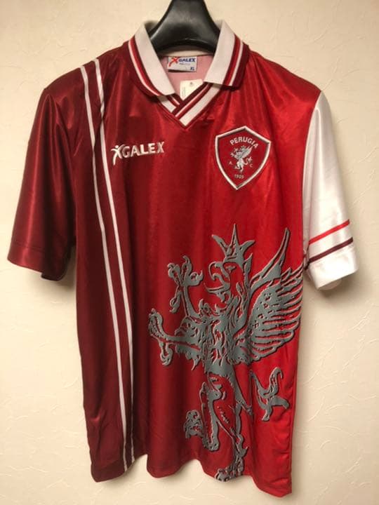 新品未使用 タグ付き 中田英寿 ペルージャ 7番 セリエA ユニフォーム