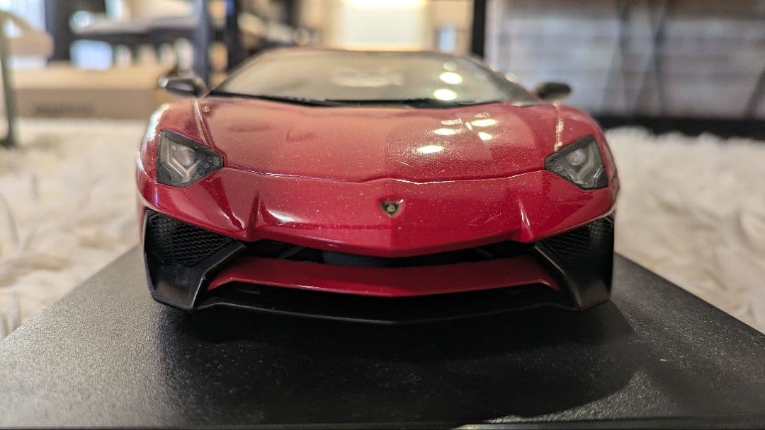 【美品】アヴェンタドールLP750-4スーパーヴェローチェ レッド1/18