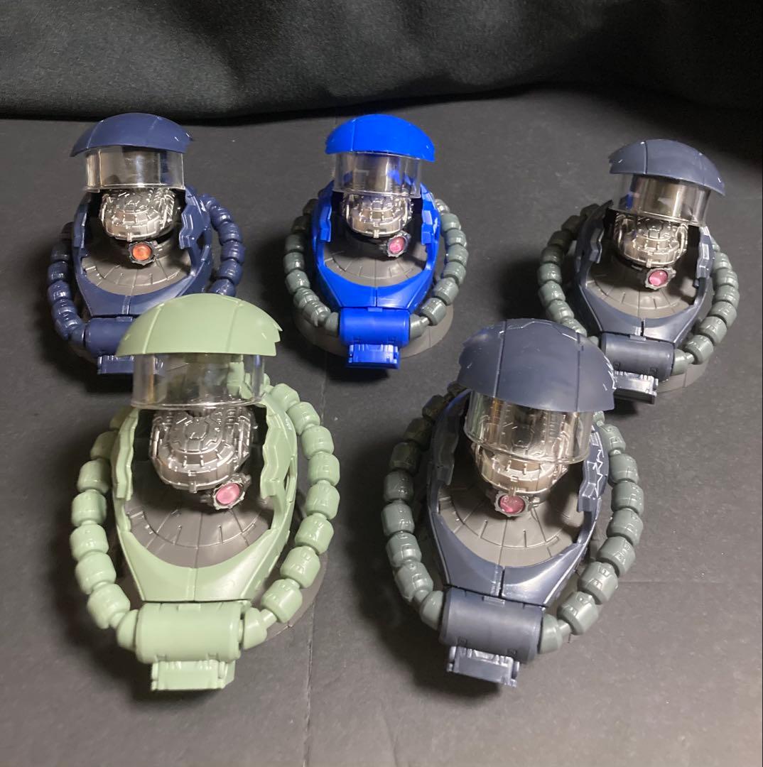ガンダムヘッド　1点　　ザクヘッド　11点　　のセット