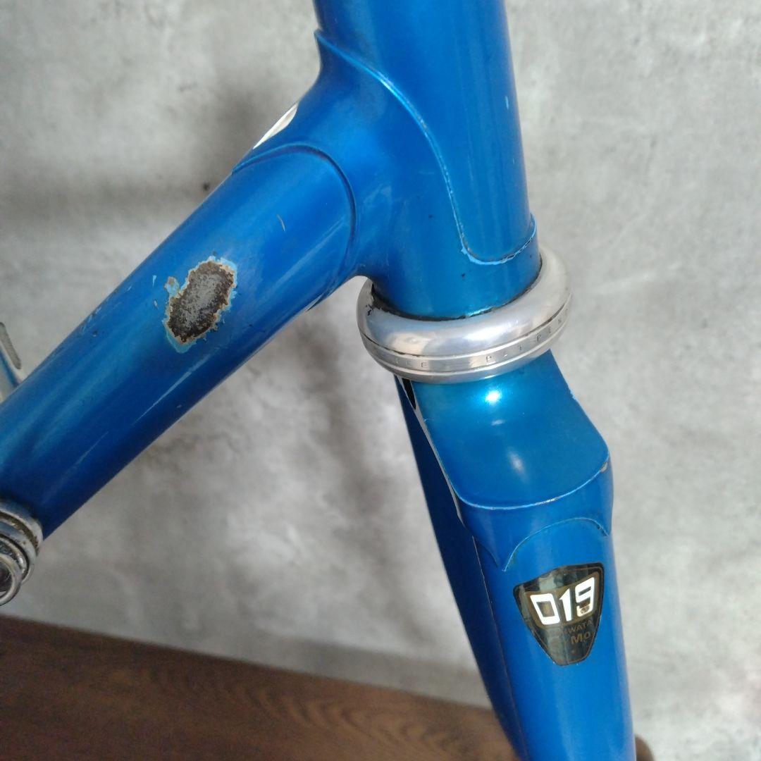 出来鉄工所 デキ バイシクル ドミナス クロモリロードフレーム 石渡019