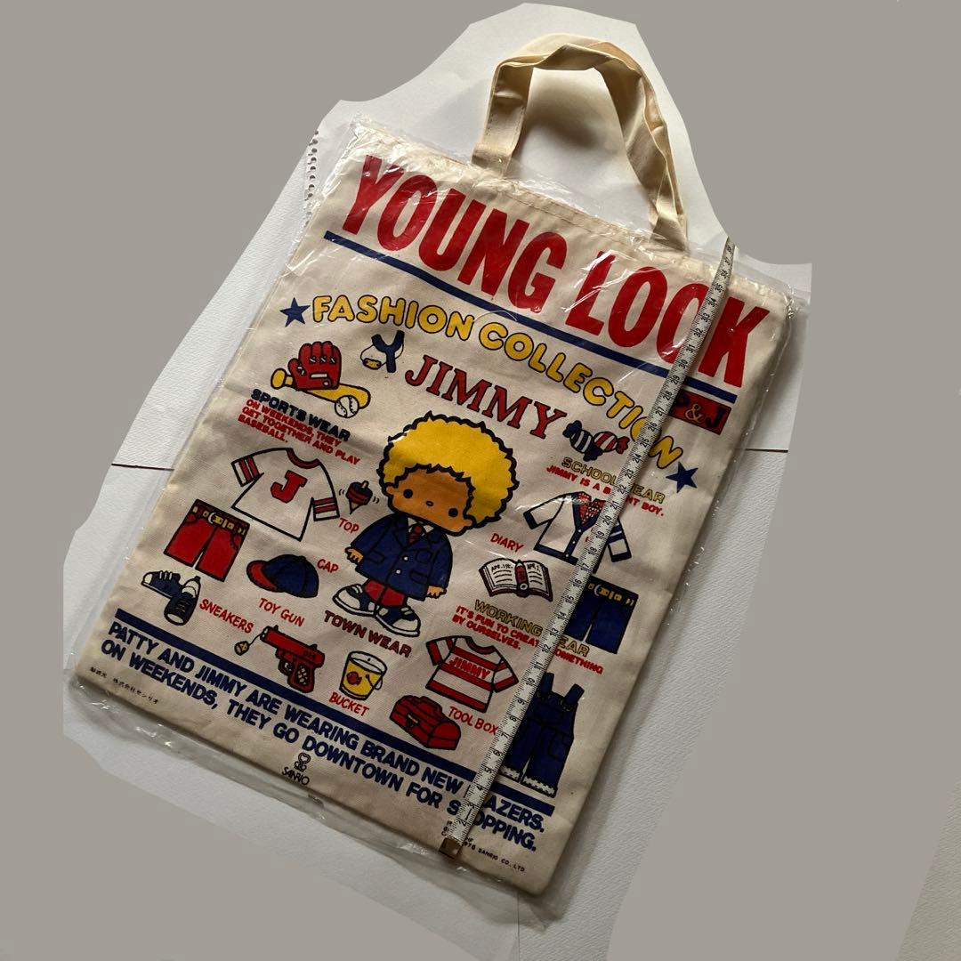 パティ&ジミー　トートバッグ　バッグ　手提げ　1976 サンリオ　未使用
