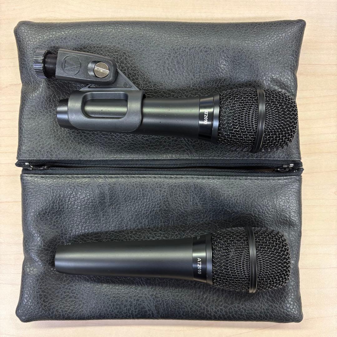 audio-technica AT2010 コンデンサーマイク 2本セット