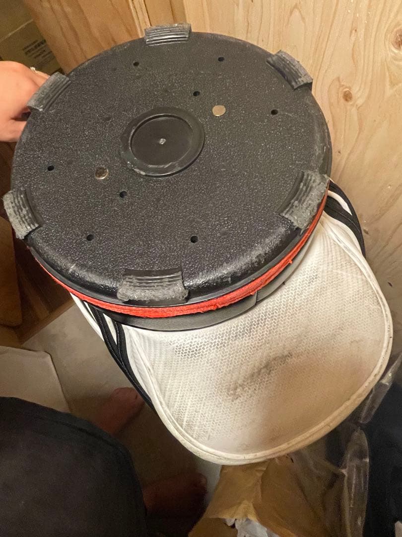 TourStage キャディバッグ ホワイト/ブラック/レッド