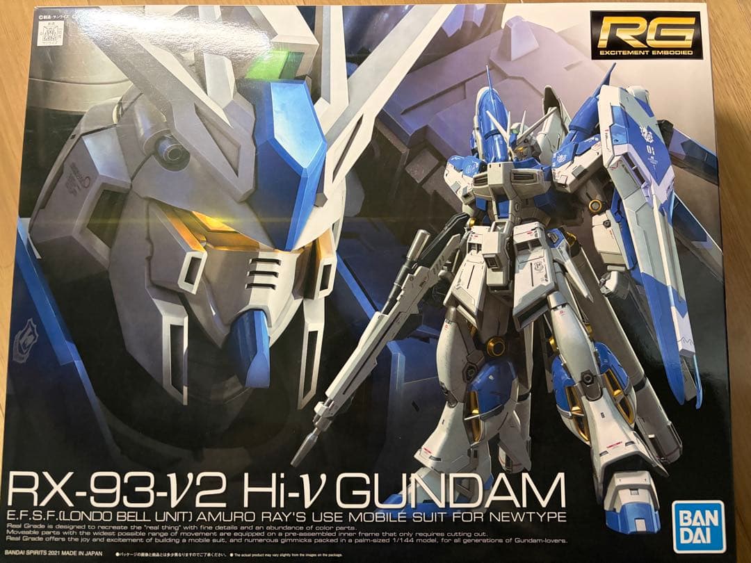 RG Hi-ν GUNDAM　ハイニューガンダム