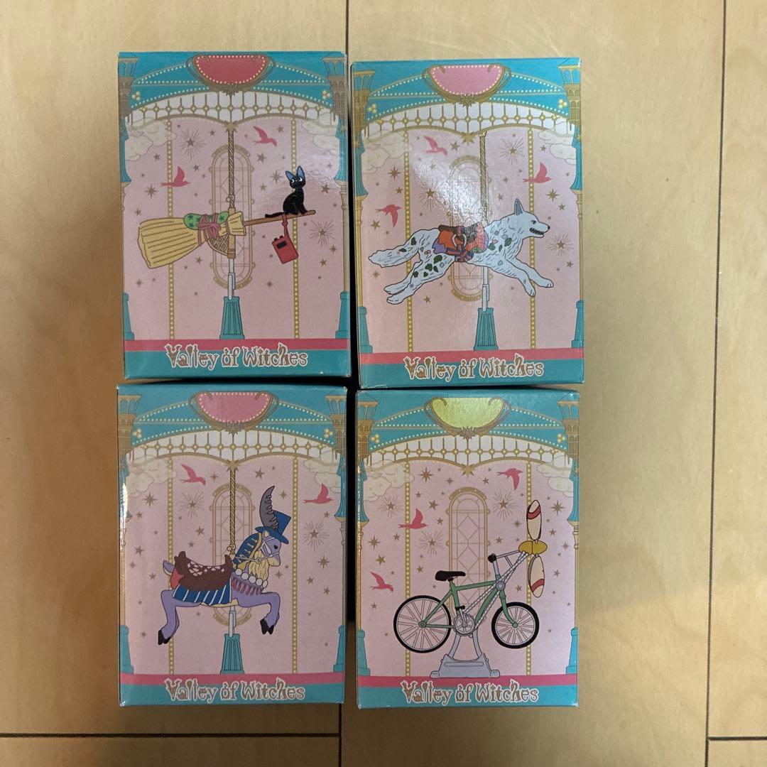 【新品】　ジブリパーク　魔女の谷コレクション　メリーゴーランド セット