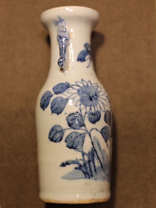 中国 中華民国 花瓶 青花