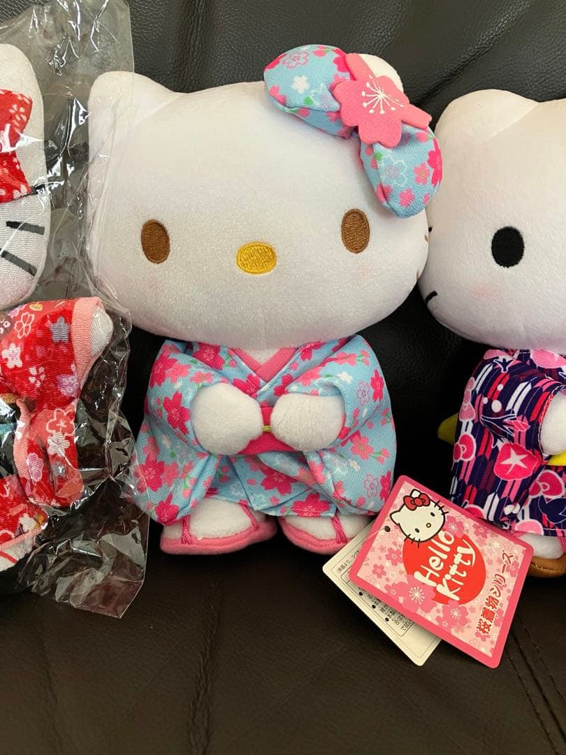 ハローキティ ぬいぐるみ　着物　レア　レトロ　希少