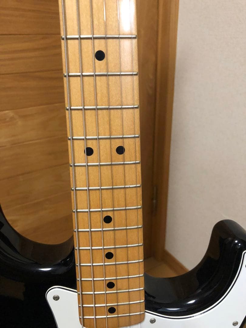 Y*.様 Fender Japan Stratocaster ブラックエレキギタ