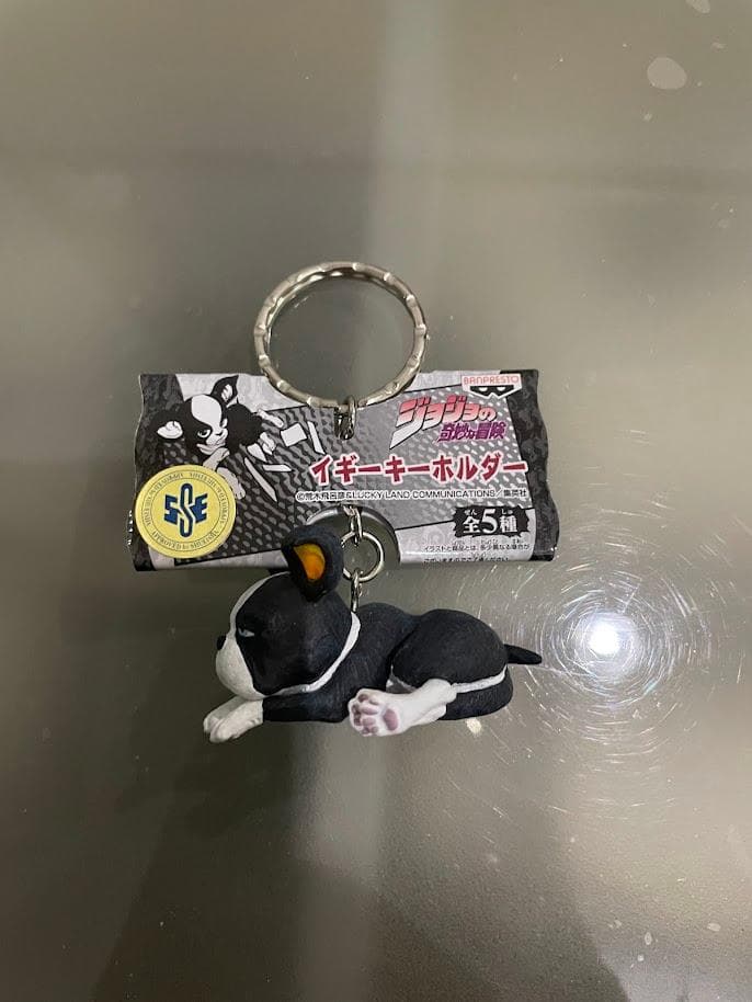 新品`ジョジョの奇妙な冒険　イギー　キーホルダー 全５種　セット