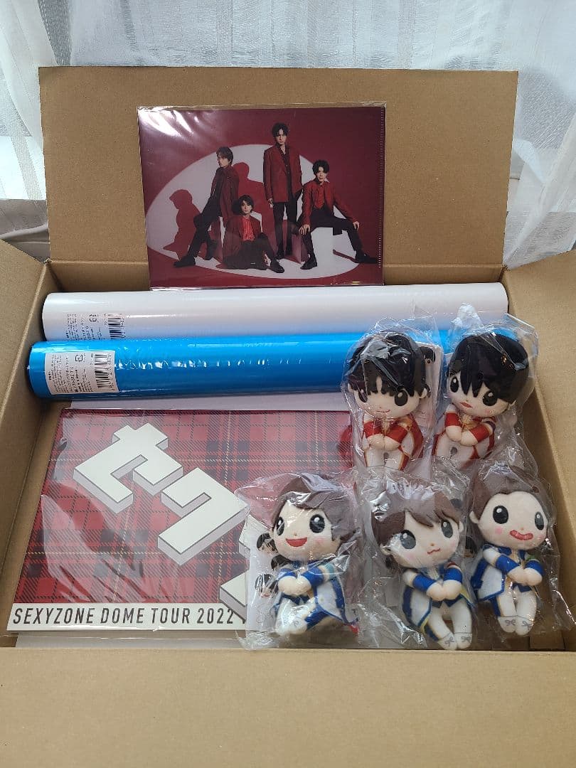 Sexy Zone 2022ちょっこり5体ポスタークリアファイルパンフセット