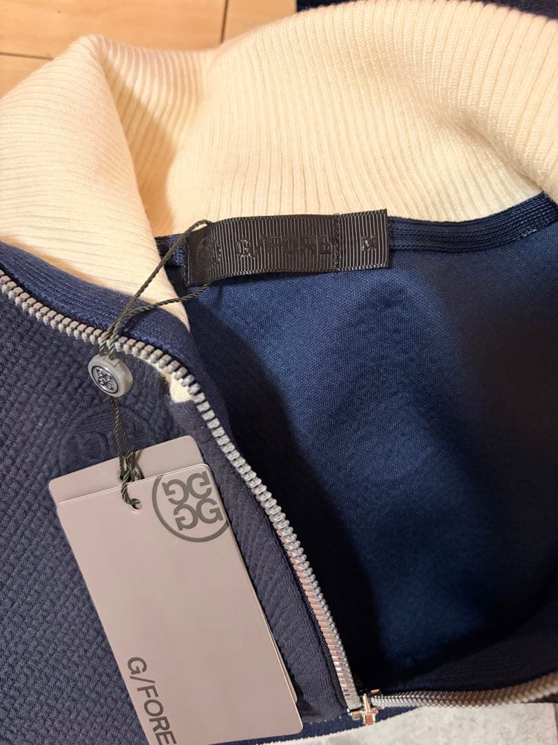 ジーフォア　ベスト　ネイビー