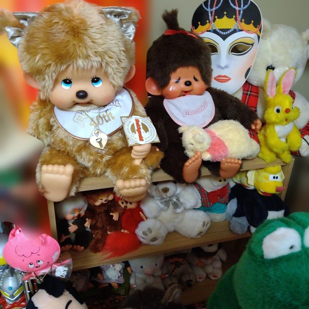 10月6日までポン太‼️　昭和レトロ　モンチッチ　1974 L 　42cm