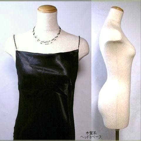 新品■美スタイルボディートルソー婦人7号S木調■パンツ対応片足ポールマネキン人形