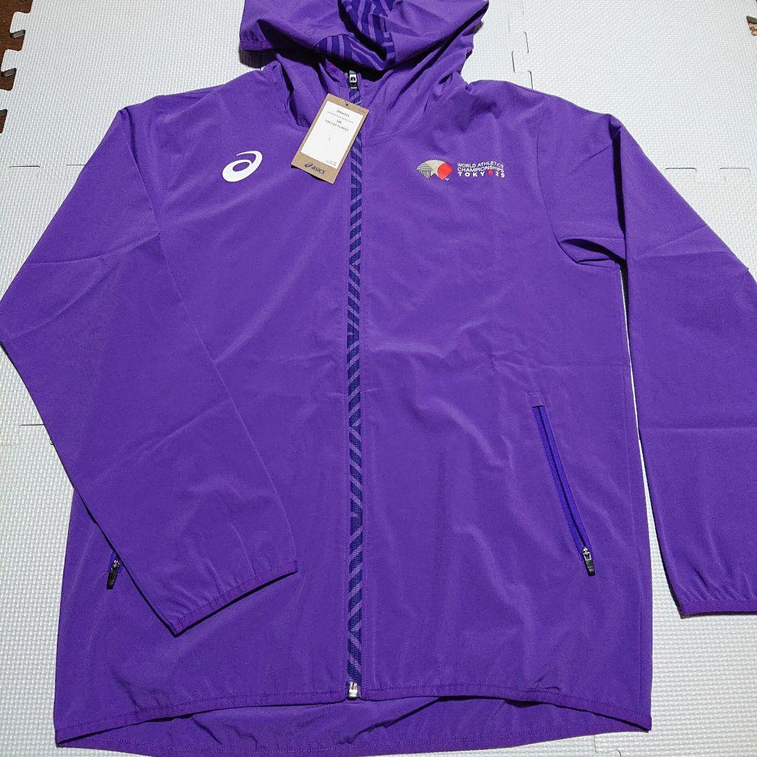 タグ付き 非売品 東京 世界陸上 2025 ナイロン ジャケット パーカー