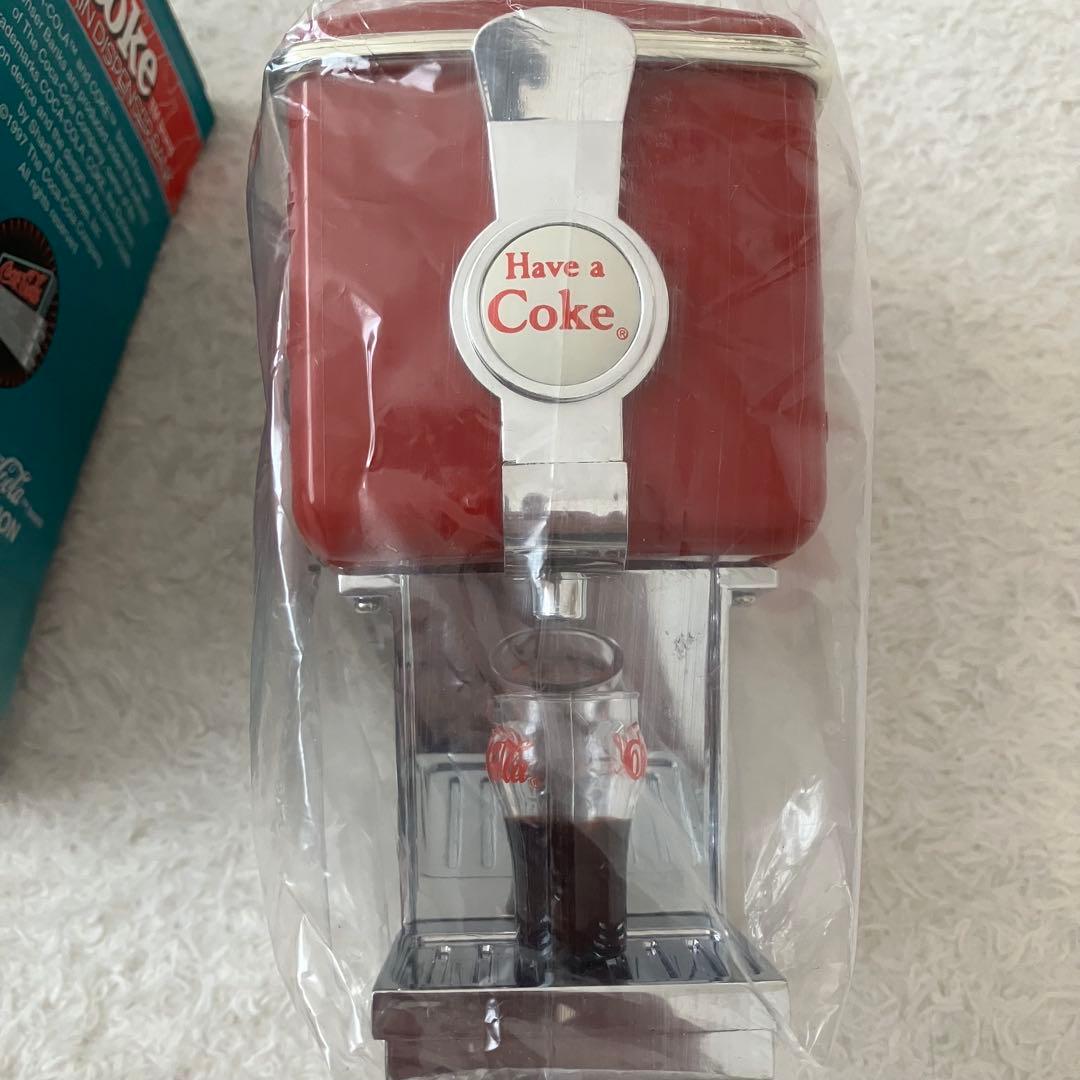 アンティーク雑貨 90s Coca-Cola fountain dispenser bank