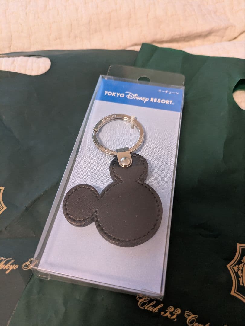 【美品未使用】東京ディズニーランド　クラブ33 30周年　キーチェーン