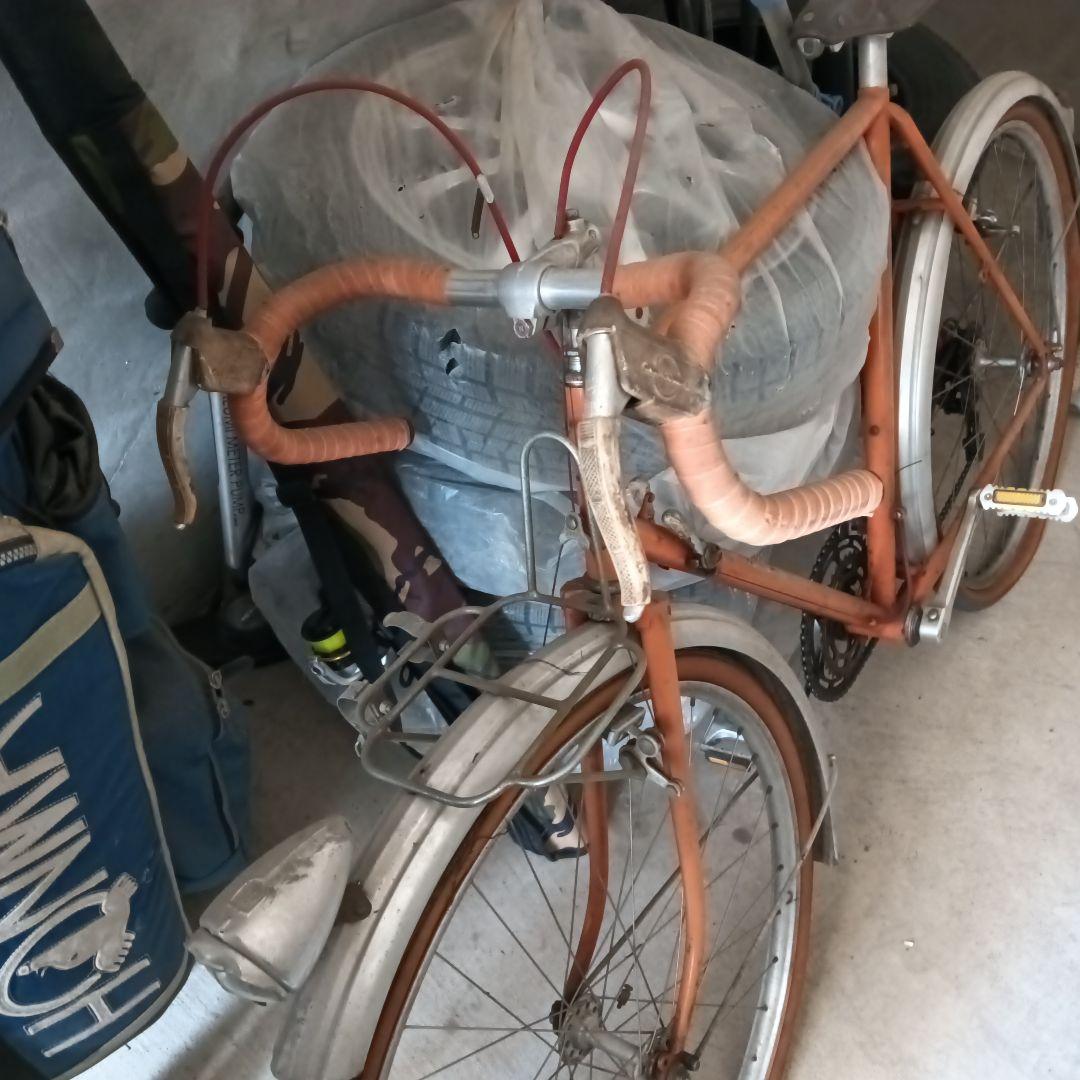 トーエイオレンジ ドロップハンドル ロードバイク