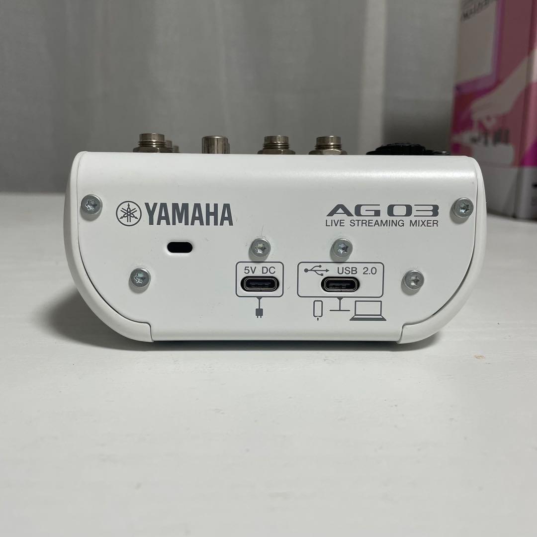 YAMAHA AG03 MK2 ライブストリーミングミキサー