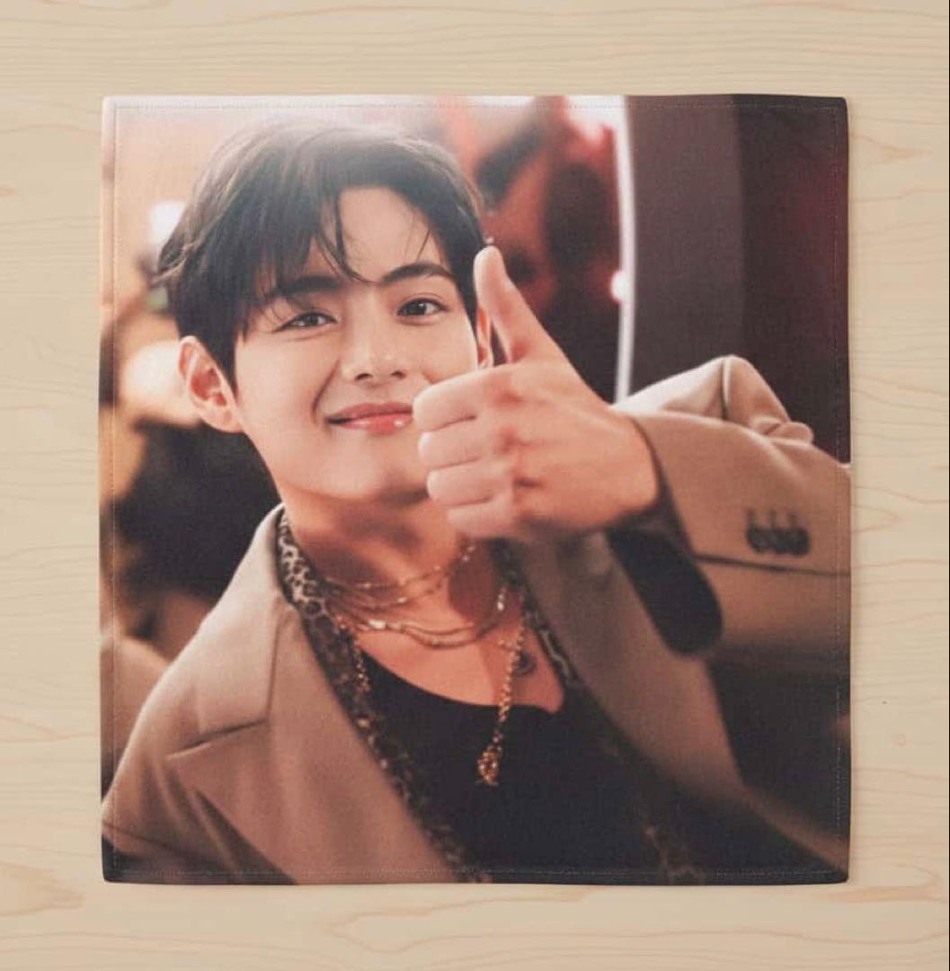 taehyung テヒョン テテ ハンドタオル　30×30 グク　ジミン　ジン